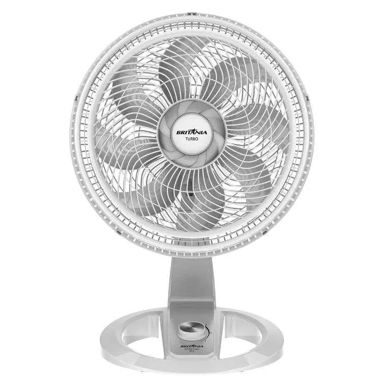Hélice para Ventilador Britânia BVT480B Turbo BVT480T Titanium Turbo - Philco PVT490 Turbo Cinza Claro Original 3 Hélice para Ventilador Britânia BVT480B Turbo BVT480T Titanium Turbo - Philco PVT490 Turbo Cinza Claro Original - Imagem 3