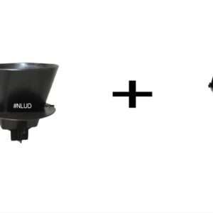 Suporte Plástico Coador Nº 102 com Filtro Permanente Reutilizável - De adeus ao Filtro de Papel