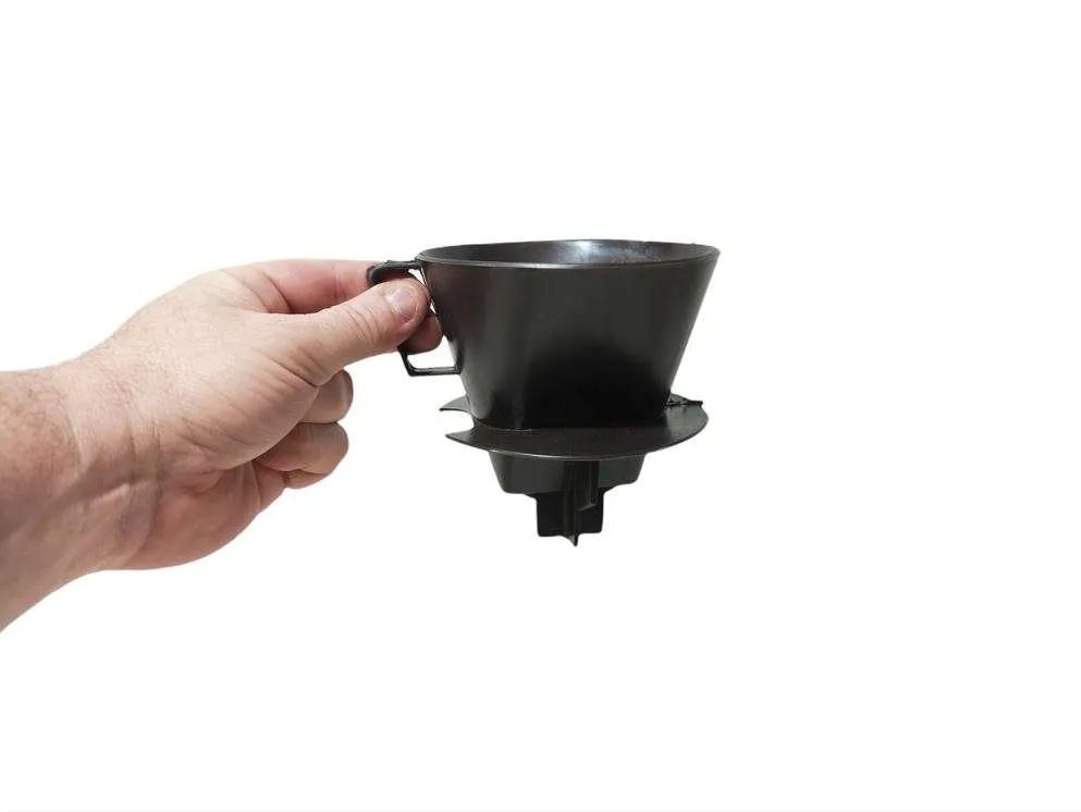 Suporte Plástico Coador Nº 102 com Filtro Permanente Reutilizável - De adeus ao Filtro de Papel - Imagem 2