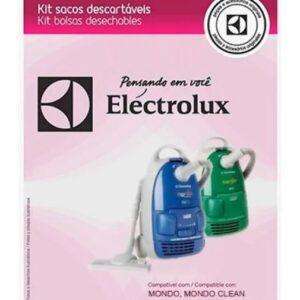Saco Descartável Original para Aspirador de Pó Electrolux Mondo / Mondo Clean - Kit c/ 3 Unidades