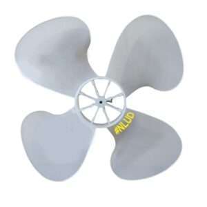 Hélice para Ventilador Arge Max 50cm Furo de 10mm Encaixe 4 Pás Natural