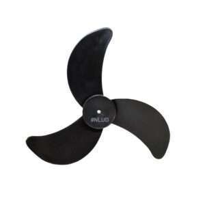 Hélice compatível para Ventilador Ventisol - Preto 60cm - Furo p/ Eixo de 08mm.