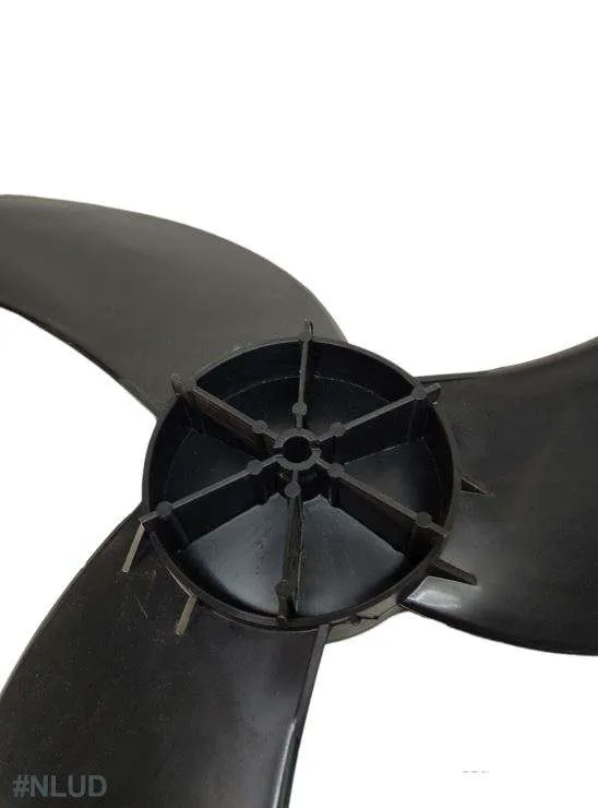 Hélice compatível para Ventilador Loren Sid Tufão - Preto 60cm - Furo p/ Eixo de 10mm. - Imagem 3