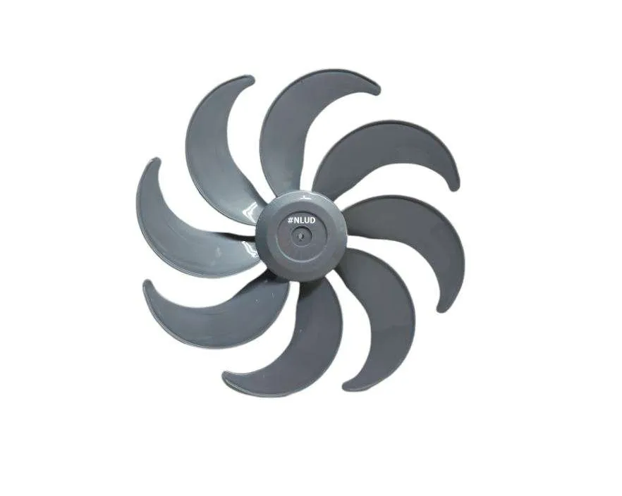 Hélice Compatível Ventilador Mondial Premium Polishop 50cm 8 Pás Cinza