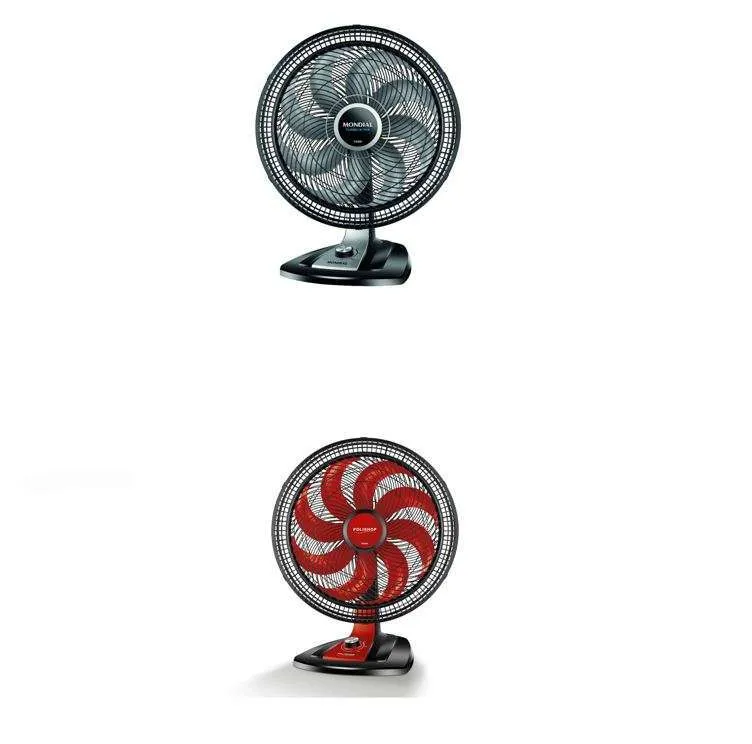 Hélice Compatível Ventilador Mondial Premium Polishop 50cm 8 Pás Cinza - Imagem 4