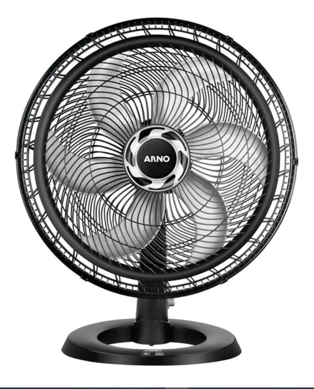 Hélice Compatível c/ Trava plástica p/ Ventilador 50cm Arno Silence Force Vf50 Vf51 Vf52 Vd50 Vd52 Preta 7 Hélice Compatível c/ Trava plástica p/ Ventilador 50cm Arno Silence Force Vf50 Vf51 Vf52 Vd50 Vd52 Preta - Imagem 7