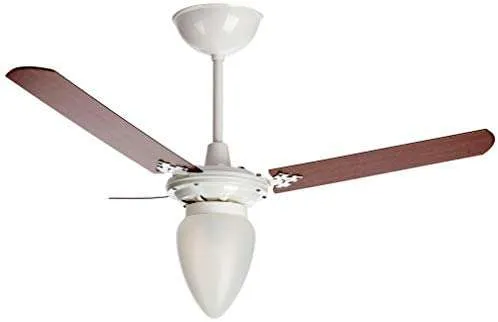 Globo Pera com Plafon Ventilador de Teto - Branco - Imagem 7