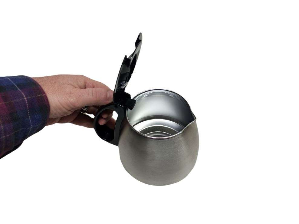 Jarra em Inox para Cafeteira Mallory Aroma 16 Inox Preta 2 Jarra em Inox para Cafeteira Mallory Aroma 16 Inox Preta - Imagem 2