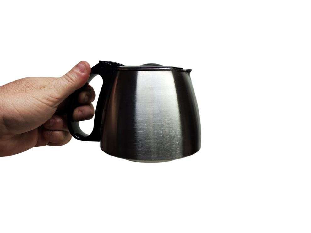 Jarra em Inox para Cafeteira Mallory Aroma 16 Inox Preta 3 Jarra em Inox para Cafeteira Mallory Aroma 16 Inox Preta - Imagem 3