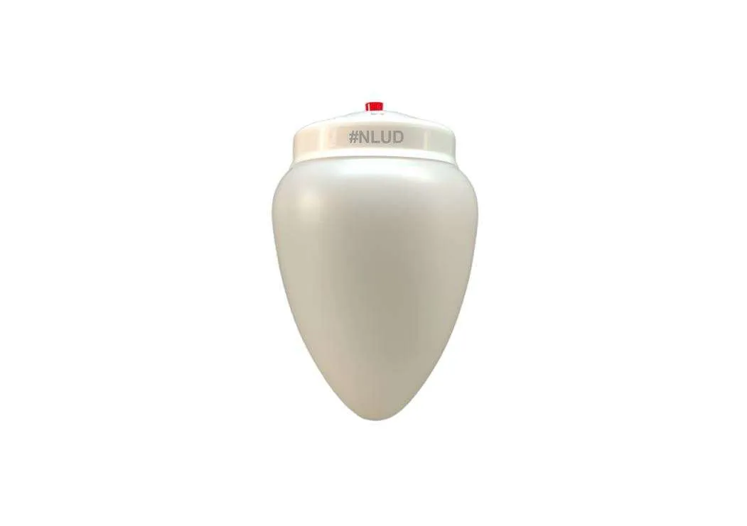Globo Pera com Plafon Ventilador de Teto - Branco