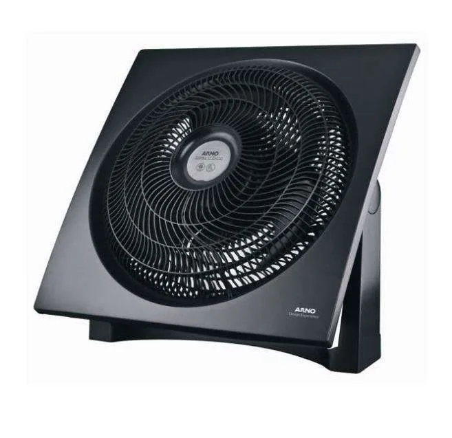 Hélice Circulador Arno CC91 CC95 - 40cm preta c 3 Arruelas de Ferro Original - Imagem 4
