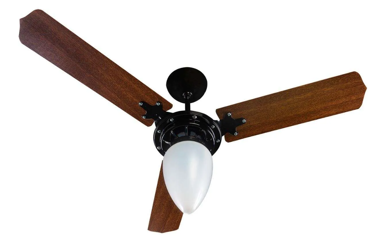 Plafon fixador do Globo Pera / Master p/ Ventilador de Teto - Preto 6 Plafon fixador do Globo Pera / Master p/ Ventilador de Teto - Preto - Imagem 6