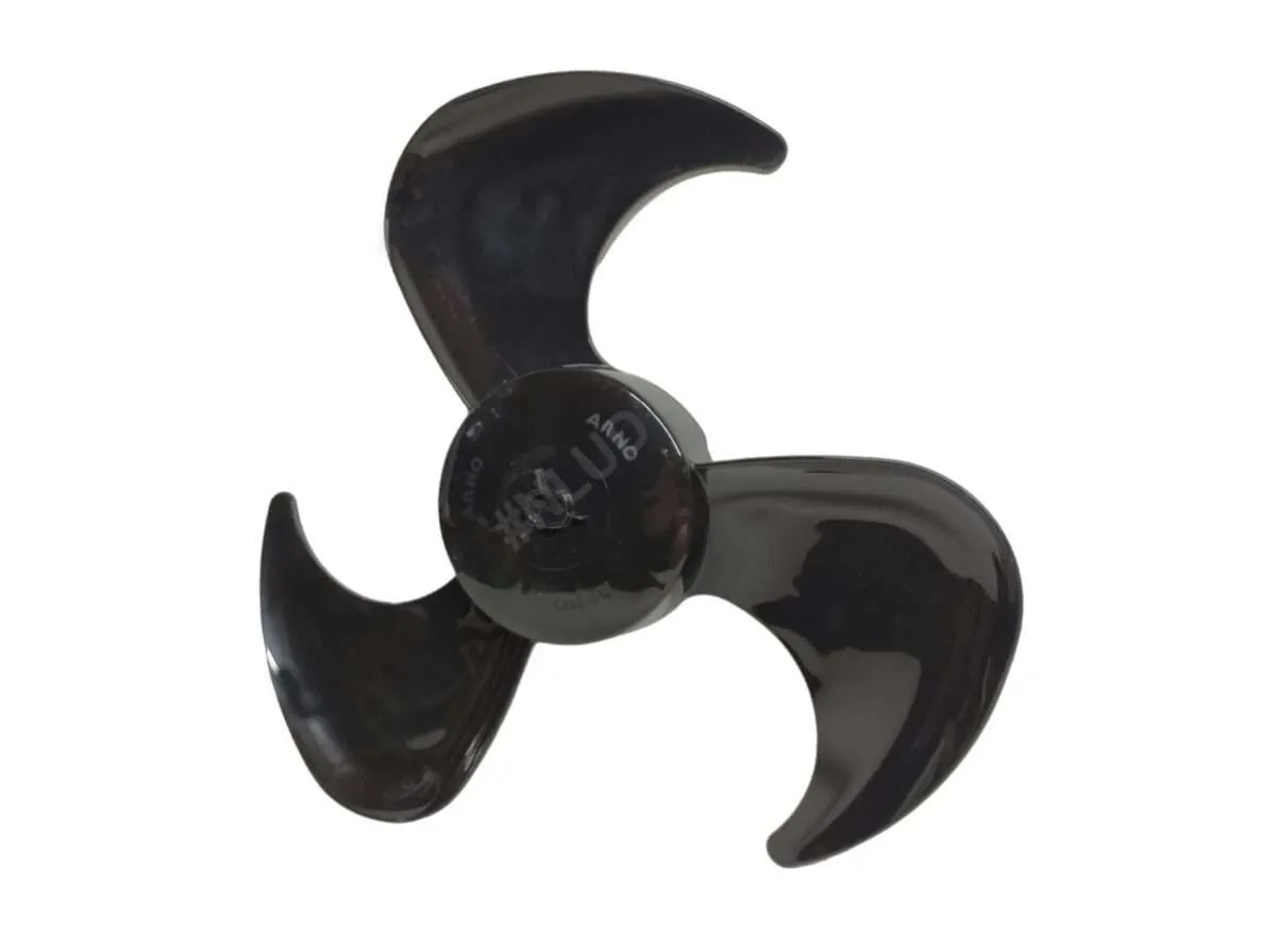 Hélice Circulador Arno CC91 CC95 - 40cm preta c 3 Arruelas de Ferro Original - Imagem 3