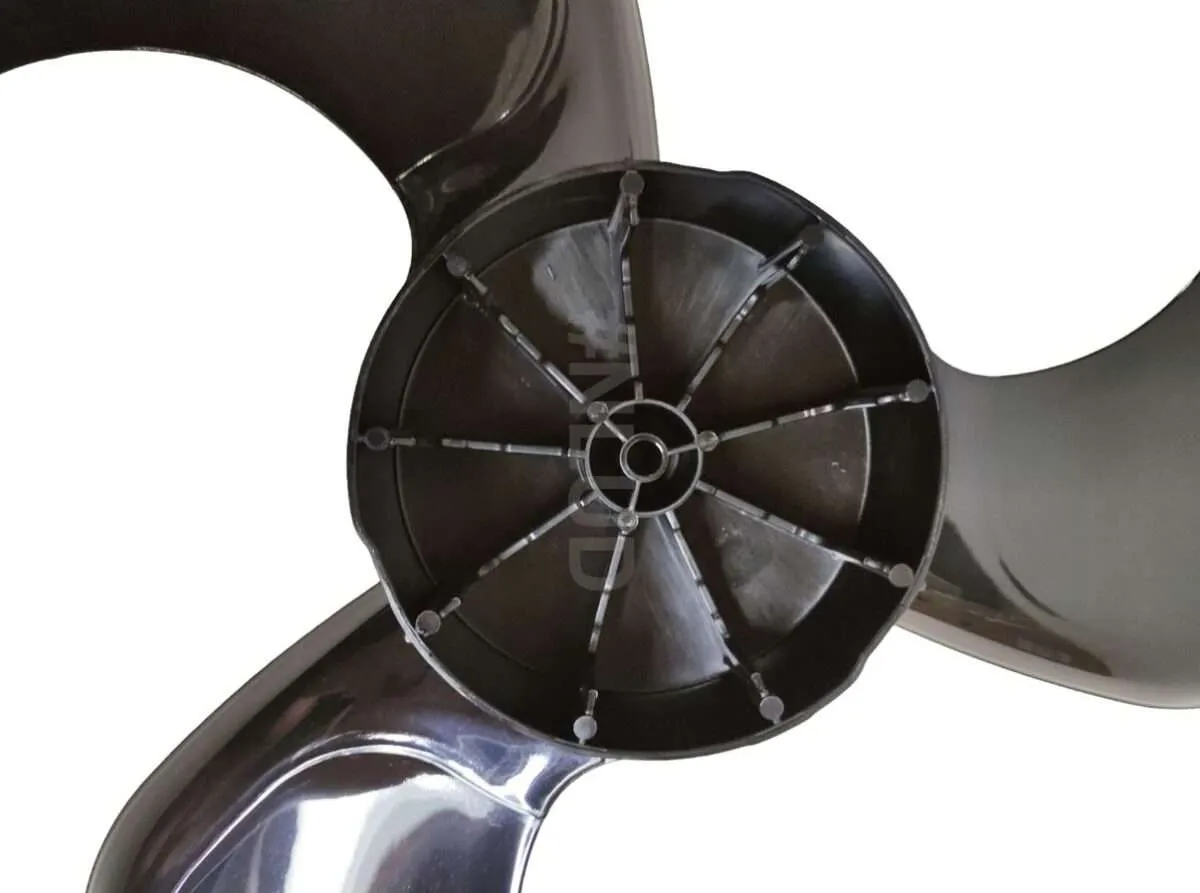 Hélice Circulador Arno CC91 CC95 - 40cm preta c 3 Arruelas de Ferro Original - Imagem 2