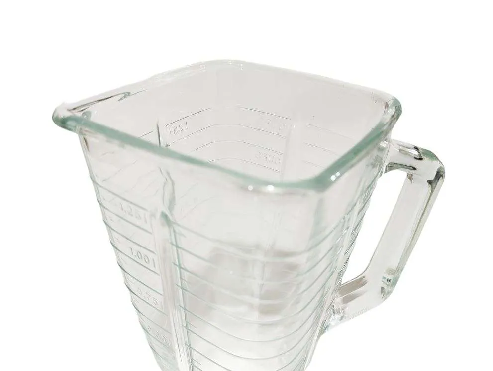 Copo de Vidro Quadrado Liquidificador Oster - Lista de compatibilidades na descrição do anúncio Original - Imagem 2