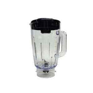 Copo completo p/ Liquidificador Arno Clic Pro LN48 / Clic Pro Juice LN45 - Cristal Preto