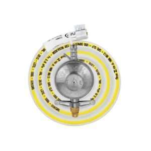 Regulador de Gás com Mangueira 1,25mts. e Abraçadeira Excel Vinigás