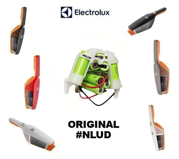 Conjunto de Baterias Original p/ Aspirador de Pó Electrolux Erg10 / Erg11 / Erg12 / Erg13 / Erg14 - Imagem 4