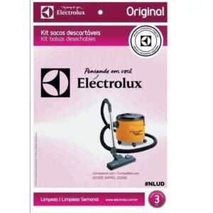 Saco Descartável Aspirador de Pó Electrolux GT2200 GT22P SIPRO Z2200 - 3 Unidades Original