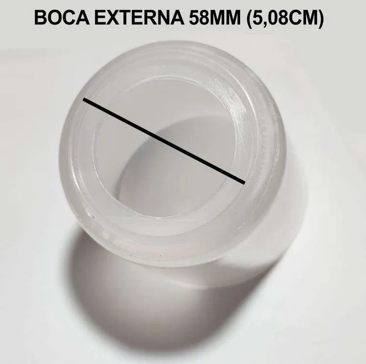 Kit c 03 Un. Tulipa Plástica Moderna Pata de Vaca Lustre e Ventilador de Teto Universal 3 Kit c 03 Un. Tulipa Plástica Moderna Pata de Vaca Lustre e Ventilador de Teto Universal - Imagem 3