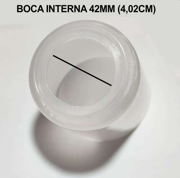 Kit c 03 Un. Tulipa Plástica Moderna Pata de Vaca Lustre e Ventilador de Teto Universal 4 Kit c 03 Un. Tulipa Plástica Moderna Pata de Vaca Lustre e Ventilador de Teto Universal - Imagem 4