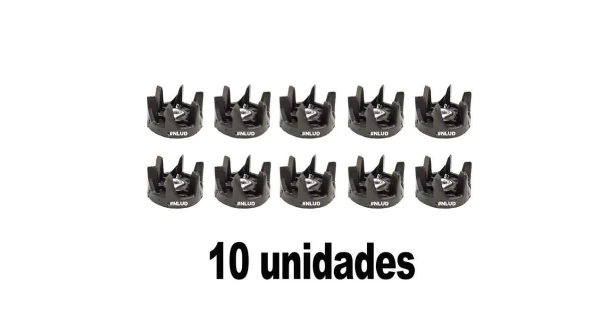 Kit c 10 Un. - Arraste Acoplador do Copo Liquidificador Mondial L99 L850 L900 L1000 L1100 L1200 - Imagem 2