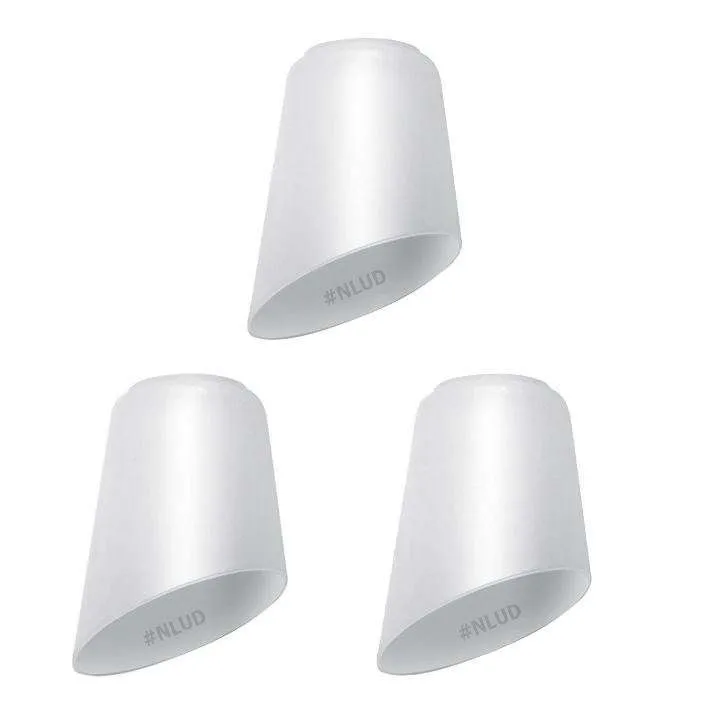 Kit c 03 Un. Tulipa Plástica Moderna Pata de Vaca Lustre e Ventilador de Teto Universal 1 Kit c 03 Un. Tulipa Plástica Moderna Pata de Vaca Lustre e Ventilador de Teto Universal