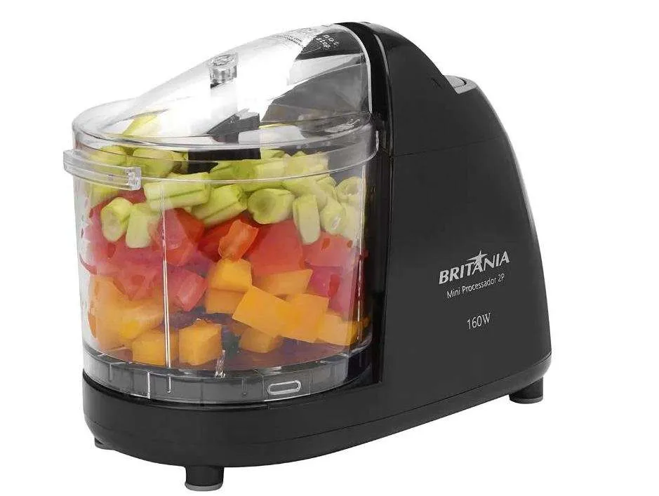 Jarra com Tampa do Mini Processador Britânia 2P Original 4 Jarra com Tampa do Mini Processador Britânia 2P Original - Imagem 4