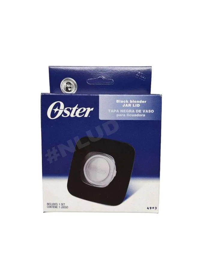 Tampa Quadrada Copo de vidro Liquidificador Oster 6844 7806 7827 7881 7890 Preta Original - Imagem 3