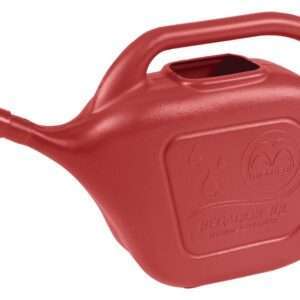 Regador p/ Plantas e Jardim Bico Chuveiro Removível 5 Litros Vermelho