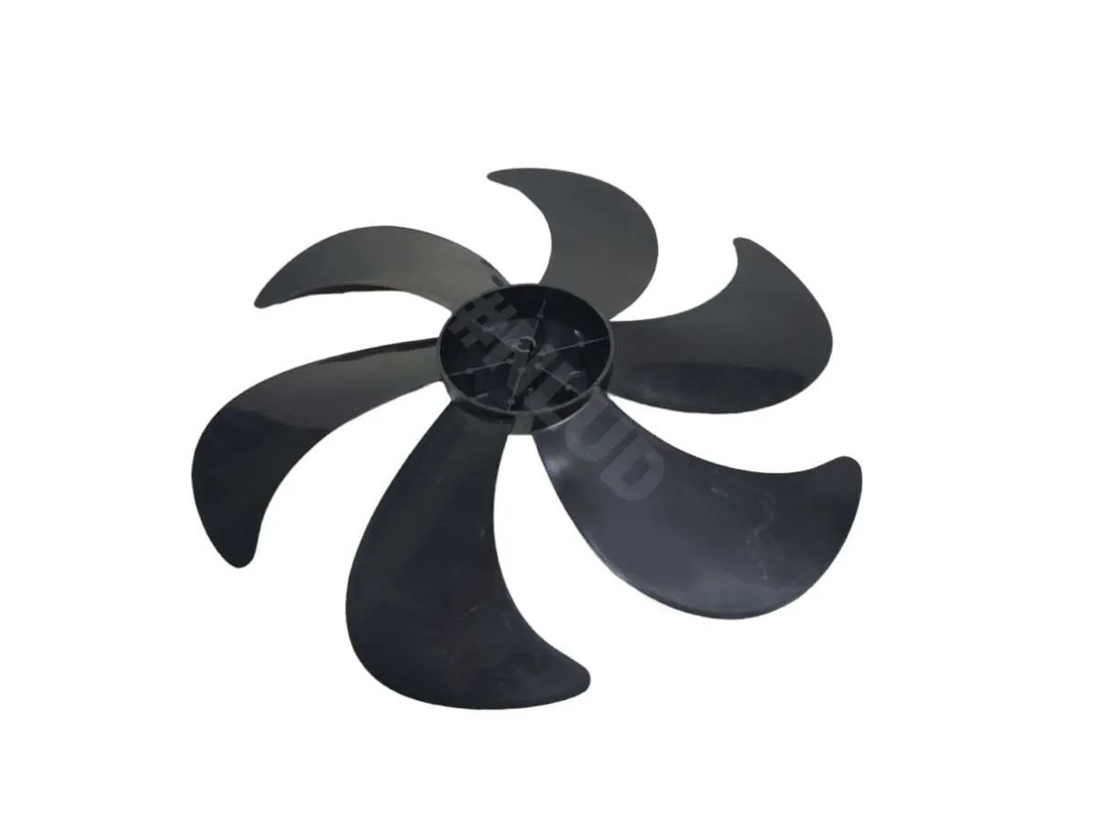 Hélice Compatível Ventilador Mondial NV45 NV75 NV06 VT40 VT41 VT42 40cm Preta com Calota - Imagem 5