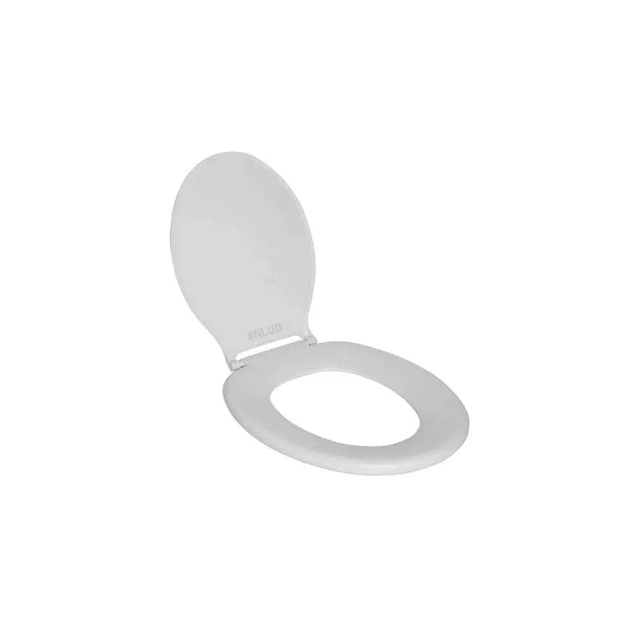 Assento p/ Vaso Sanitário Oval Plus Astra Branco Decorado 4 Assento p/ Vaso Sanitário Oval Plus Astra Branco Decorado - Imagem 4