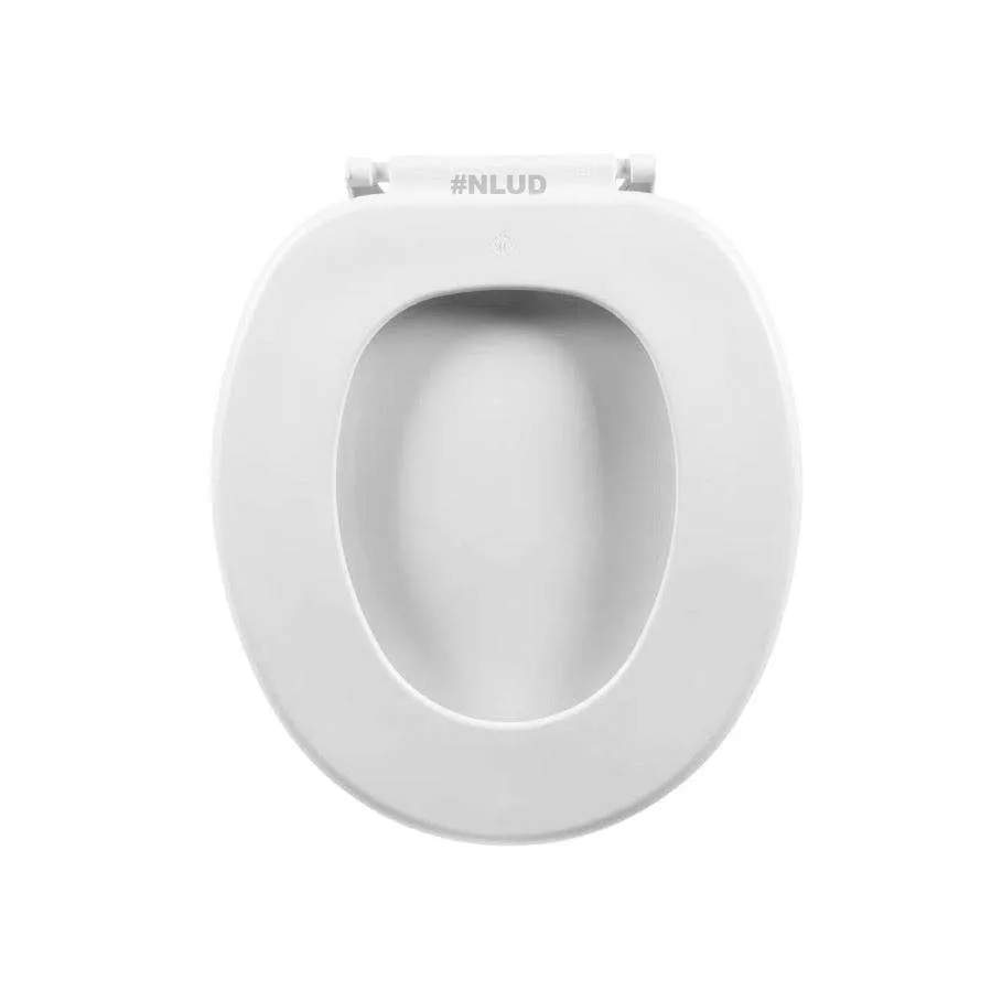 Assento p/ Vaso Sanitário Oval Plus Astra Branco Decorado 3 Assento p/ Vaso Sanitário Oval Plus Astra Branco Decorado - Imagem 3