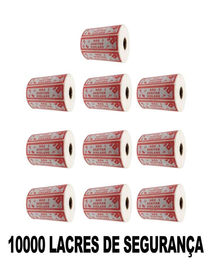 10000 Un. Etiqueta Lacre de Segurança para Delivery Ifood / Uber Eats / Rappi / Alimentos / Pizza / Marmita / Quentinha 2 10000 Un. Etiqueta Lacre de Segurança para Delivery Ifood / Uber Eats / Rappi / Alimentos / Pizza / Marmita / Quentinha - Imagem 2