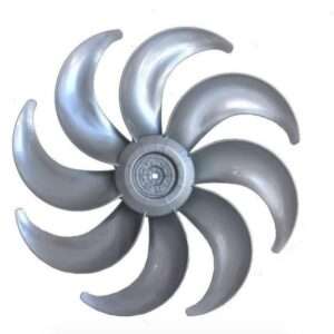 Hélice compatível Ventilador Multilaser VL401 VL402 VL403 VL404 - 40cm 8 Pás Cinza