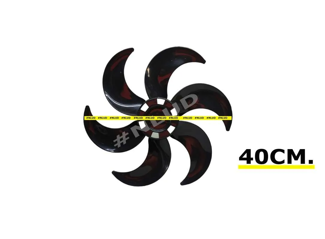 Hélice Compatível Ventilador Ventisol Turbo Economy Premium Bronze 40cm 6 Pás Preta 2 Hélice Compatível Ventilador Ventisol Turbo Economy Premium Bronze 40cm 6 Pás Preta - Imagem 2