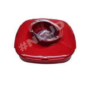 Tampa Sobre Tampa Copo de Liquidificador Arno LN54 LN56 Vermelha Original