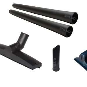 Kit Tubo de Extensão  Vassoura  Bico de Cantos  Bocal de Tecidos 32mm. Pt