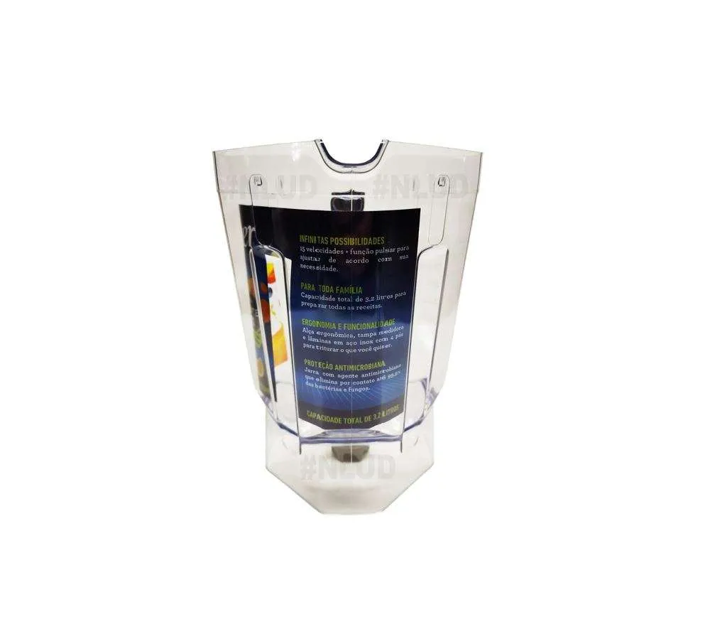 Copo Sem Tampa Liquidificador Oster Full Oliq605 Oliq606 Oliq610 Original 5 Copo Sem Tampa Liquidificador Oster Full Oliq605 Oliq606 Oliq610 Original - Imagem 5