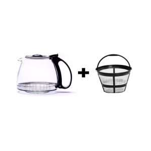 Jarra e Filtro para Cafeteira Mondial Dolce Arome 18 Xícaras C-30 PT