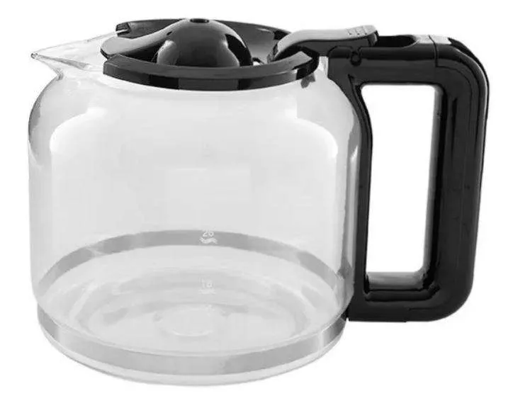 Jarra Cafeteira Mallory Aroma Digital Glass 38 Xícaras Preta Original 1 Jarra Cafeteira Mallory Aroma Digital Glass 38 Xícaras Preta Original