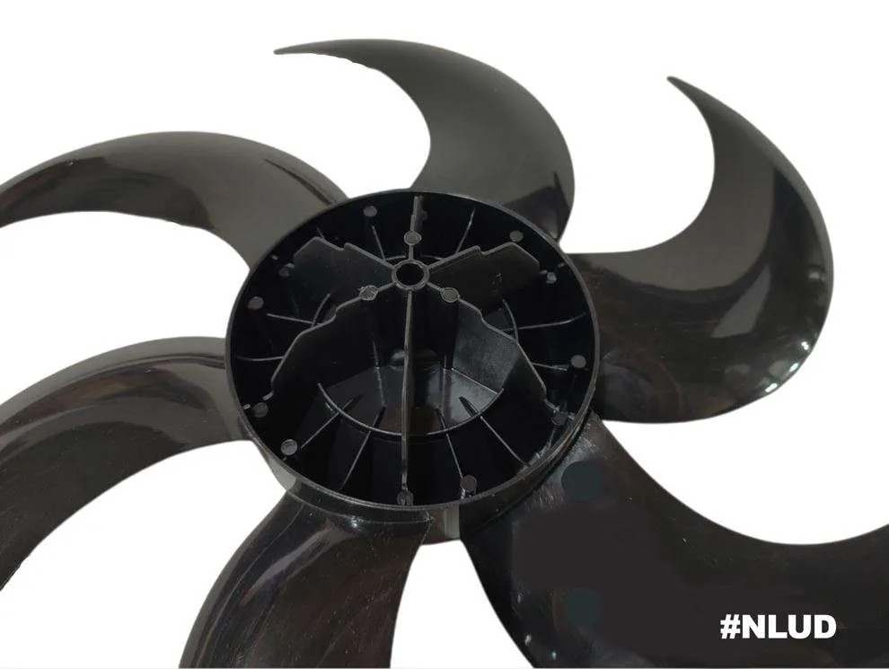 Hélice Compatível Ventilador Arno Xtreme Force Breeze VB40 VB41 VBM2 VE7C VE70 40cm Pt - Imagem 2