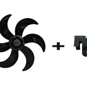 Hélice Original com Trava Ventilador Arno Xtreme Force Breeze  VB50  VB52  50cm Preto