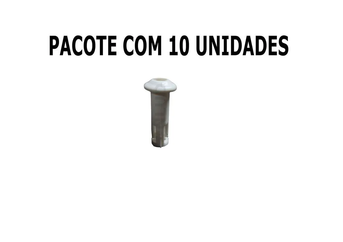 10 unidades Pino de Oscilação Ventilador Faet Mondial 30cm. 40cm. 50cm. Branco 2 10 unidades Pino de Oscilação Ventilador Faet Mondial 30cm. 40cm. 50cm. Branco - Imagem 2