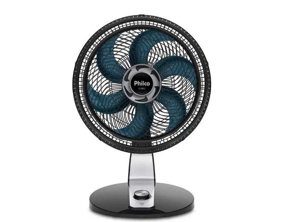 Hélice compatível Ventilador Britânia BVT410G Turbo / BVT410P Turbo - Philco PVT400G Turbo 40cm 6 pás - Imagem 6