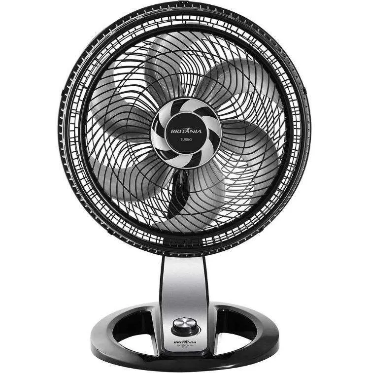 Hélice compatível Ventilador Britânia BVT410G Turbo / BVT410P Turbo - Philco PVT400G Turbo 40cm 6 pás - Imagem 5
