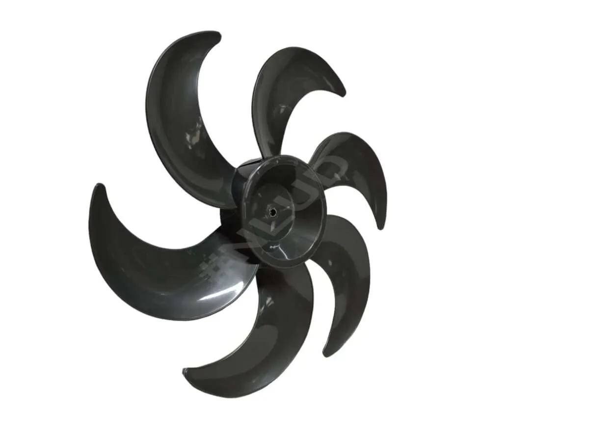 Hélice compatível Ventilador Britânia BVT410G Turbo / BVT410P Turbo - Philco PVT400G Turbo 40cm 6 pás - Imagem 4