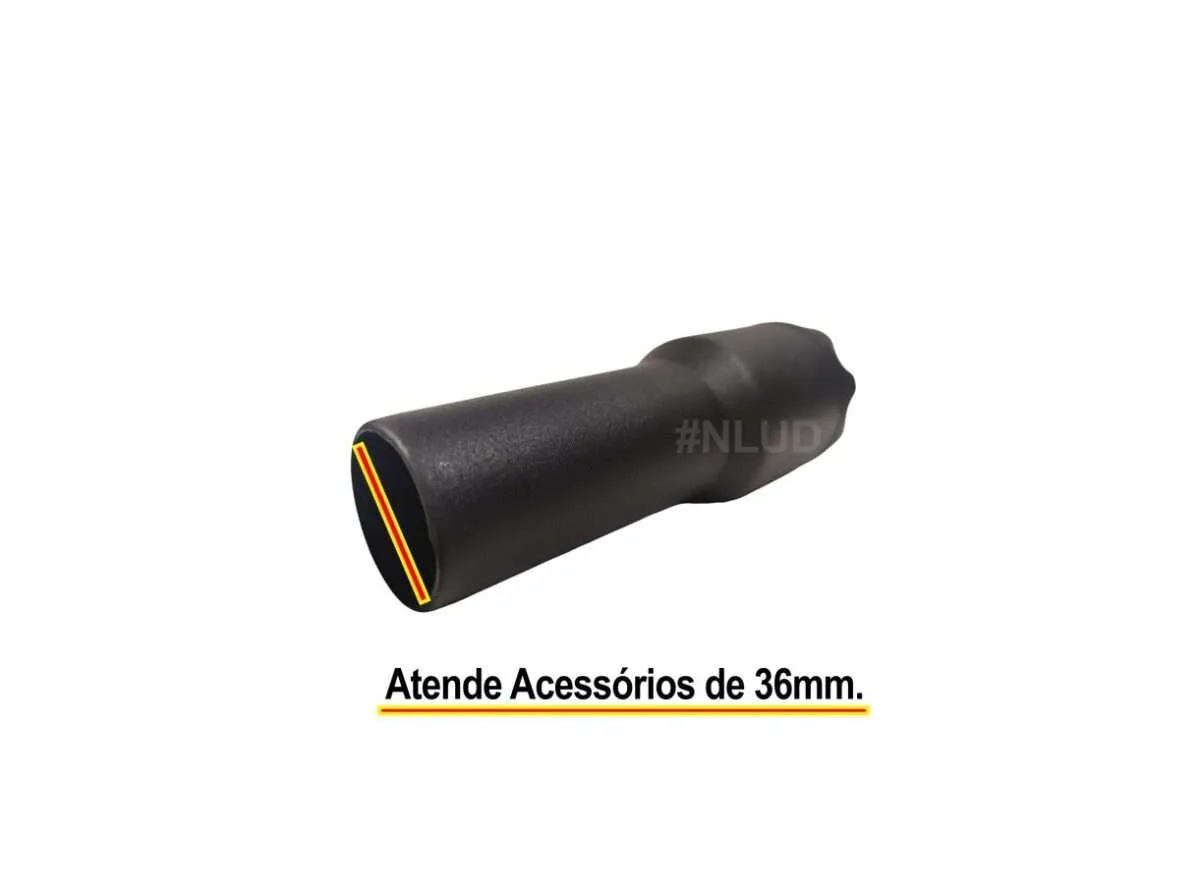 Conexão Mangueira de 36mm Ponta reta acessórios 36mm Aspirador de Pó Karcher 2 Conexão Mangueira de 36mm Ponta reta acessórios 36mm Aspirador de Pó Karcher - Imagem 2