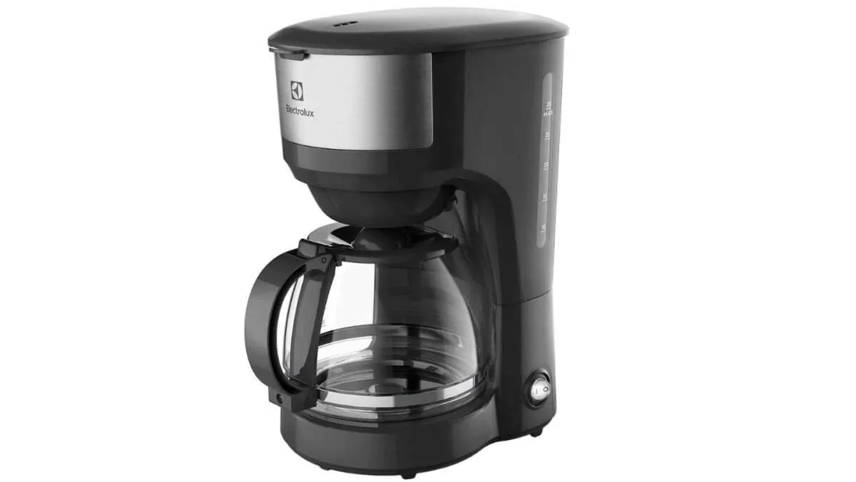 Jarra Cafeteira Electrolux ECM20 Efficient Aço Escovado Preta Original - Imagem 2