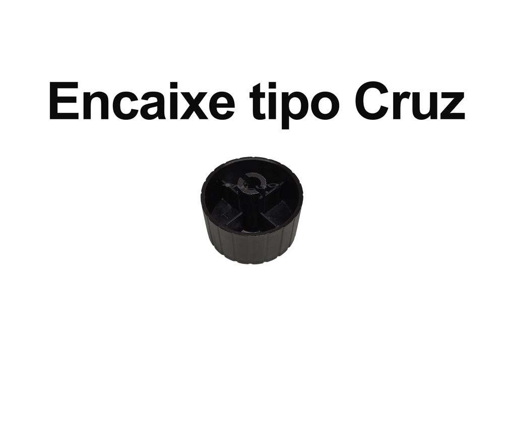 Botão Knob Timer Temporizador Forno Elétrico Philco Encaixe tipo cruz - Imagem 3